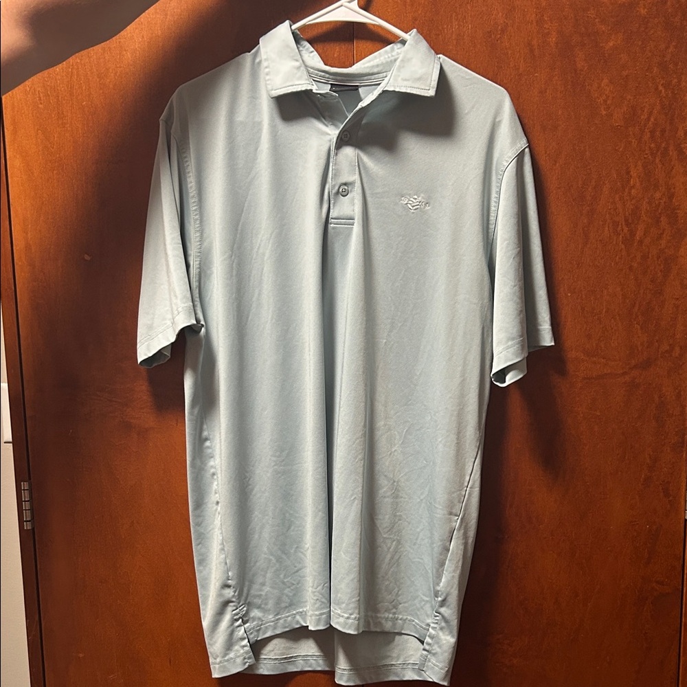 Classic Light Blue Polo Shirt for Men